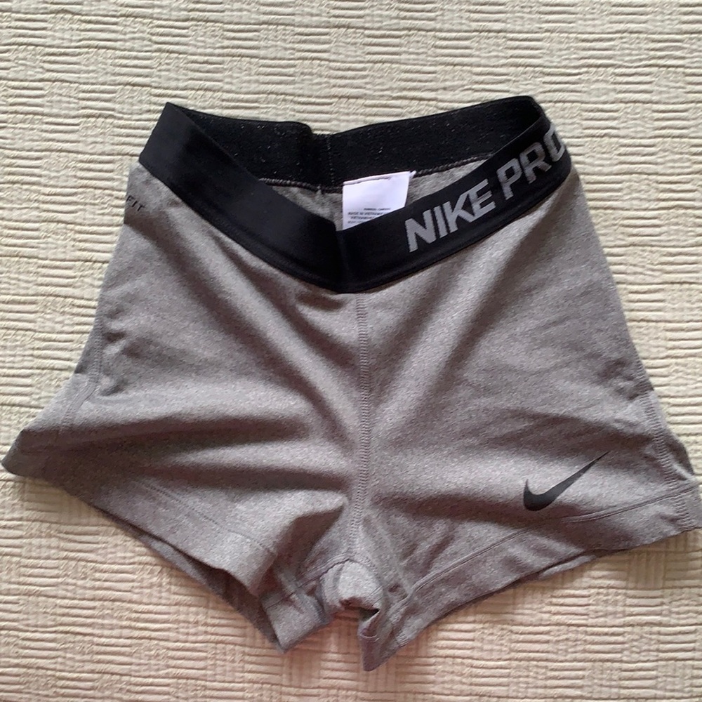 Grey Nike Pro Spandex